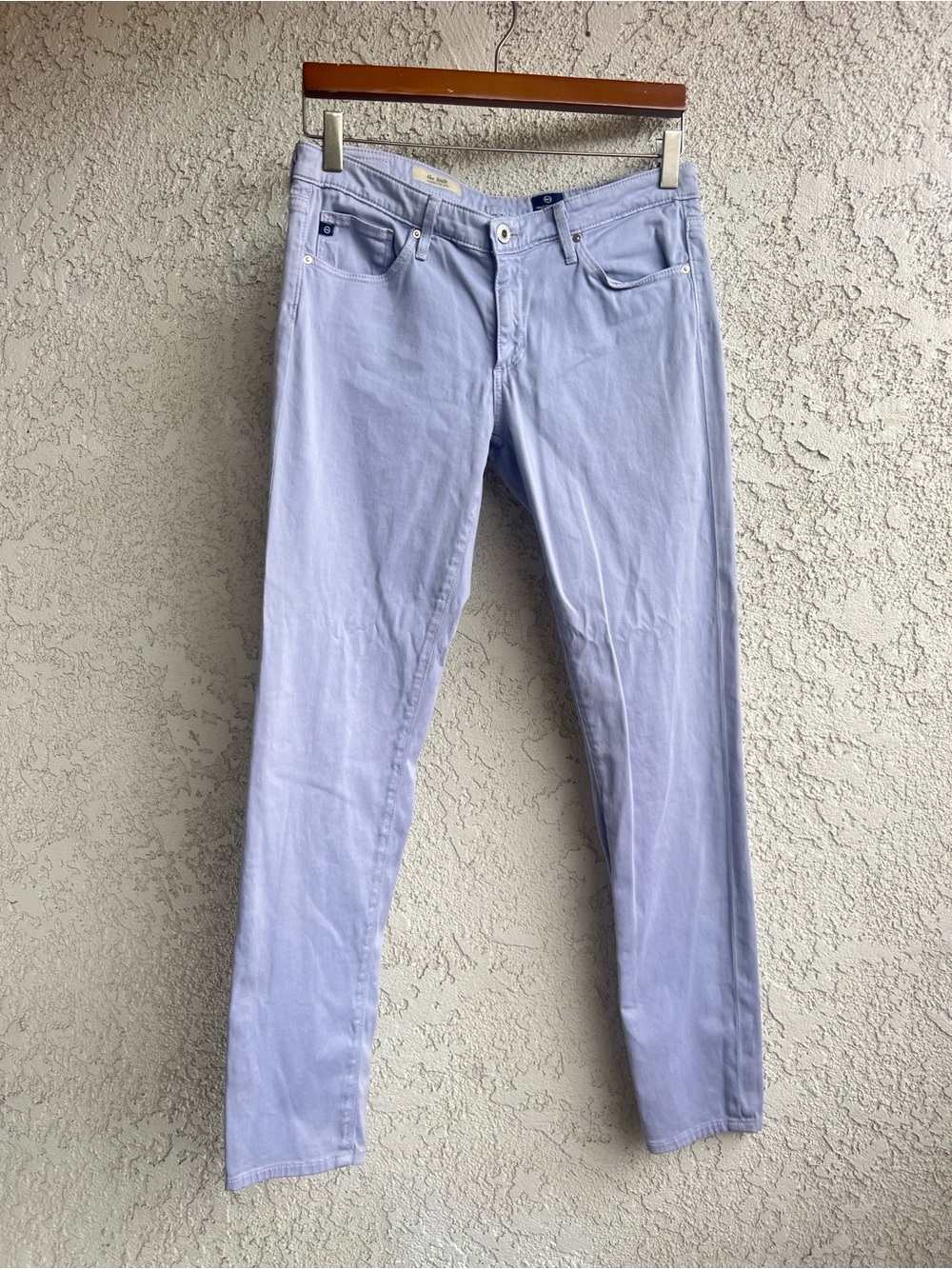 Ag Adriano Goldschmied Light Lavender Skinny Jeans